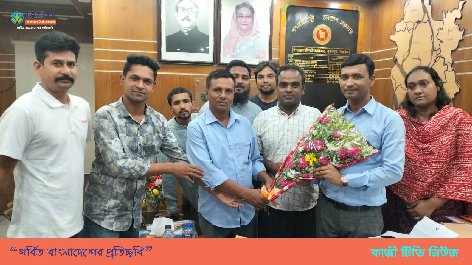ভূঞাপুর রিপোর্টার্স ইউনিটির সাথে নবাগত ইউএনও'র মতবিনিময় অনুষ্ঠিত!