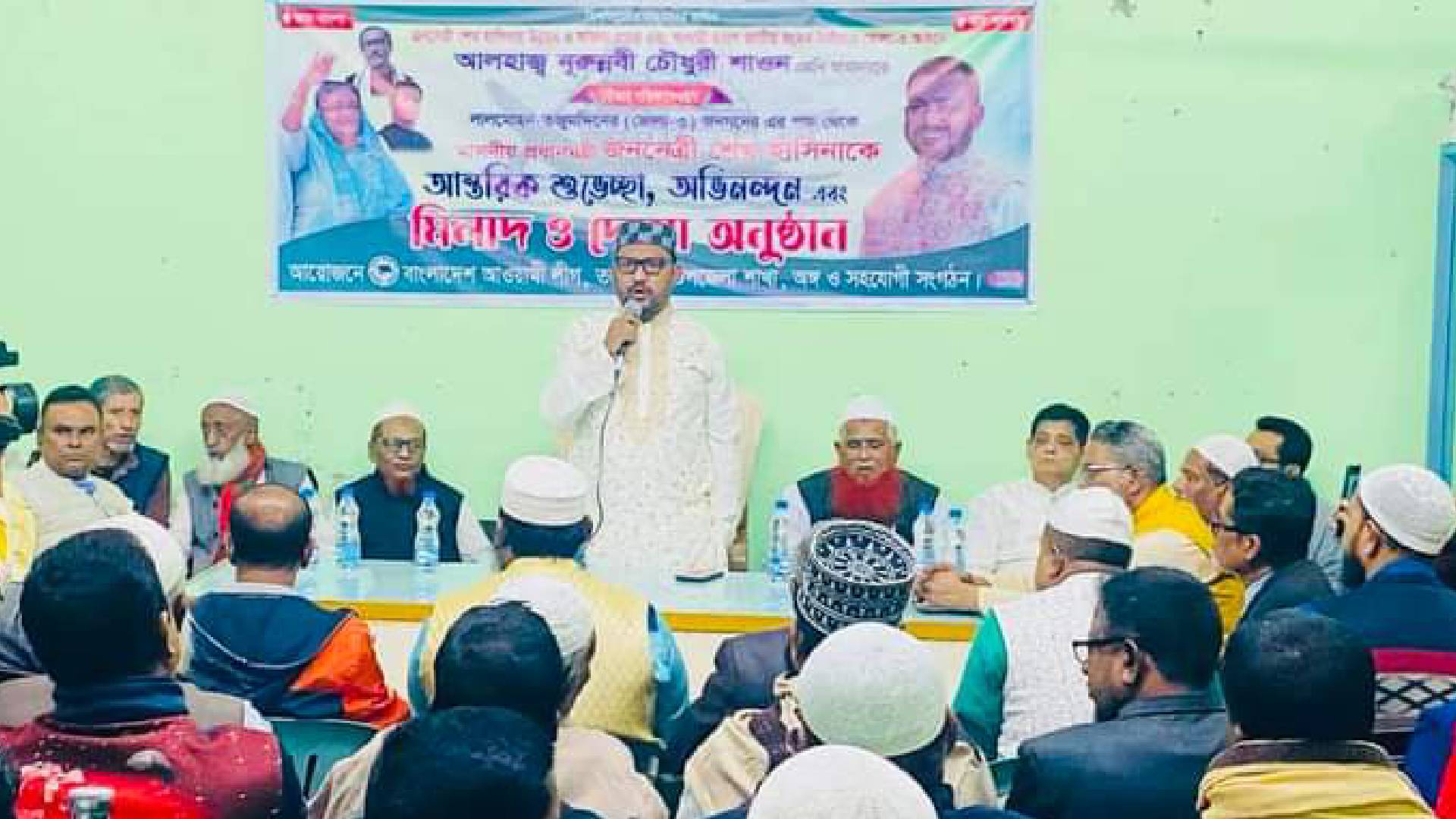 ভোলার লালমোহনে দ্বাদশ জাতীয় সংসদ নির্বাচন উপলক্ষে প্রচার প্রচারনা শুরু