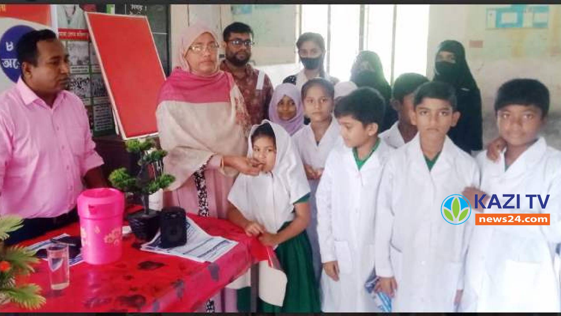 ভোলায় গ্রামীন জন উন্নয়ন সংস্থার আয়োজনে জাতীয় কৃমি নিয়ন্ত্রণ সপ্তাহ পালিত