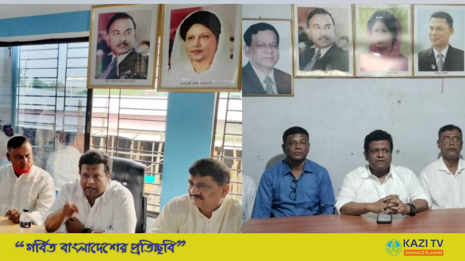 মতলব উত্তরে বিএনপির নেতৃবৃন্দের সাথে তানভীর হুদার সৌজন্য সাক্ষাৎ