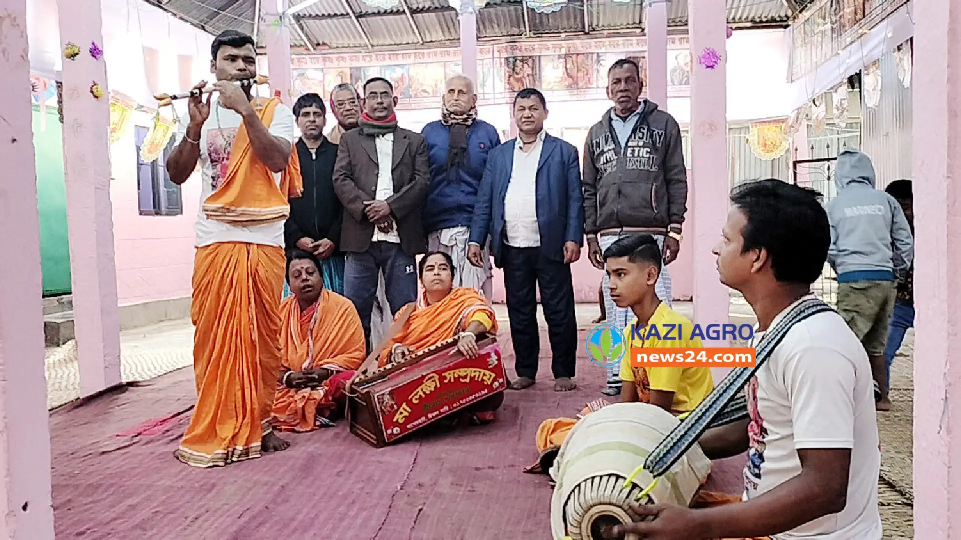 মতলব উত্তরে ষাটনল বর্মন পাড়ায় ৪০ প্রহরব্যাপী মহানাম সংকীর্তন ও মহোৎসব
