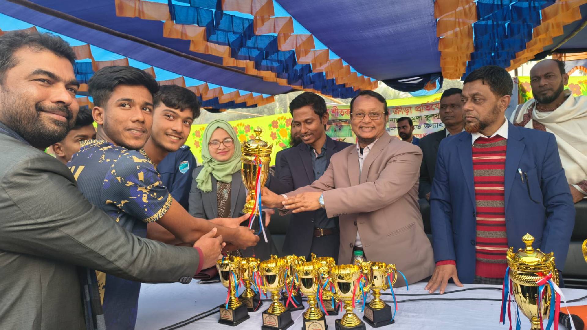 মতলব উত্তরে ৫৪তম শীতকালীন জাতীয় ক্রীড়া প্রতিযোগিতা সম্পন্ন