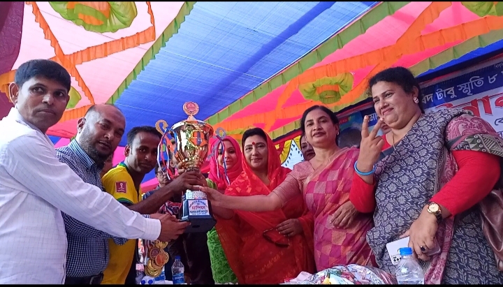 মধুখালীতে মোন্তাসির আবিদ টাবু স্মৃতি টুর্নামেন্টের ফাইনাল খেলা অনুষ্ঠিত