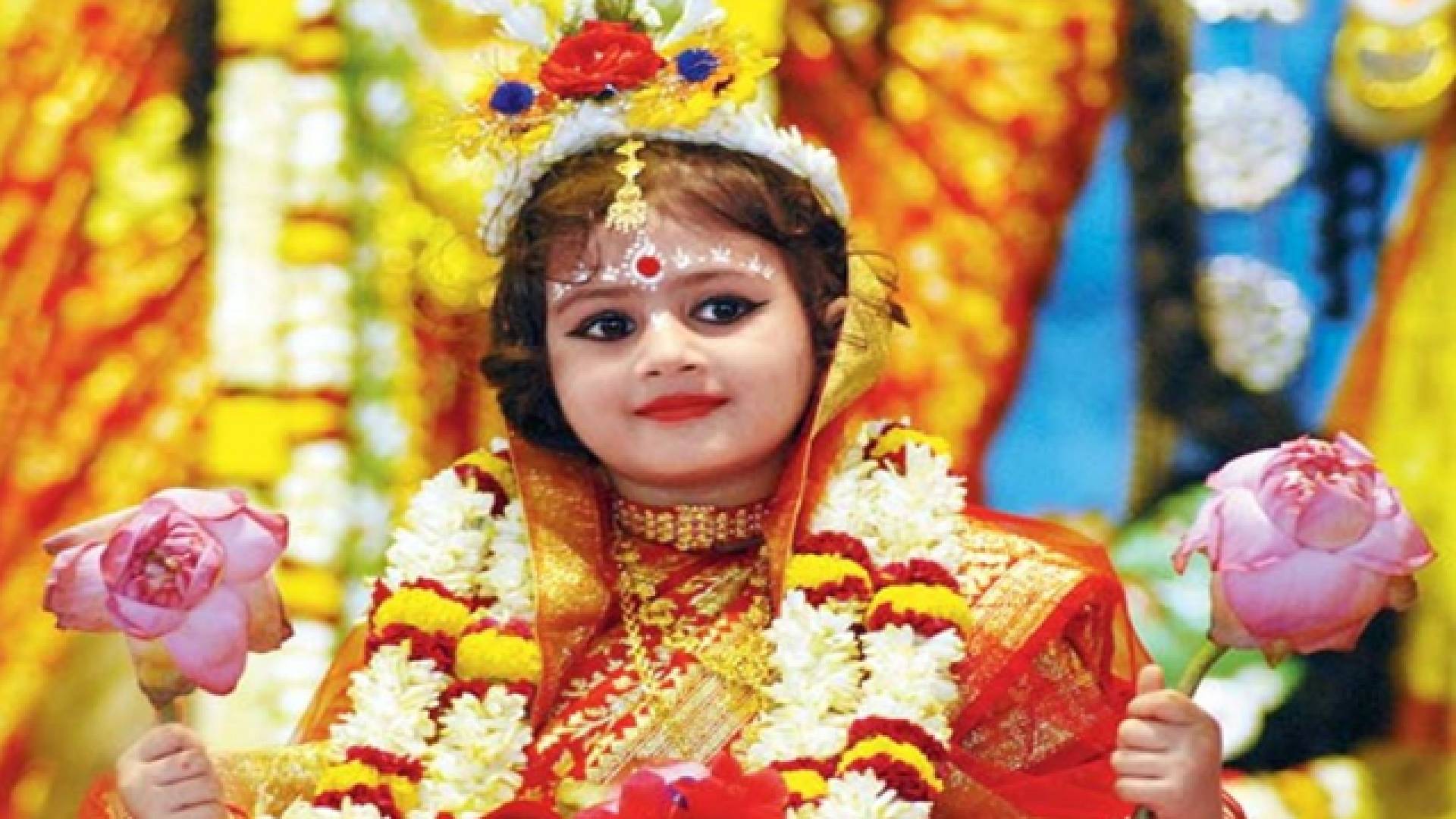 মহাঅষ্টমী কুমারী পূজা আজ
