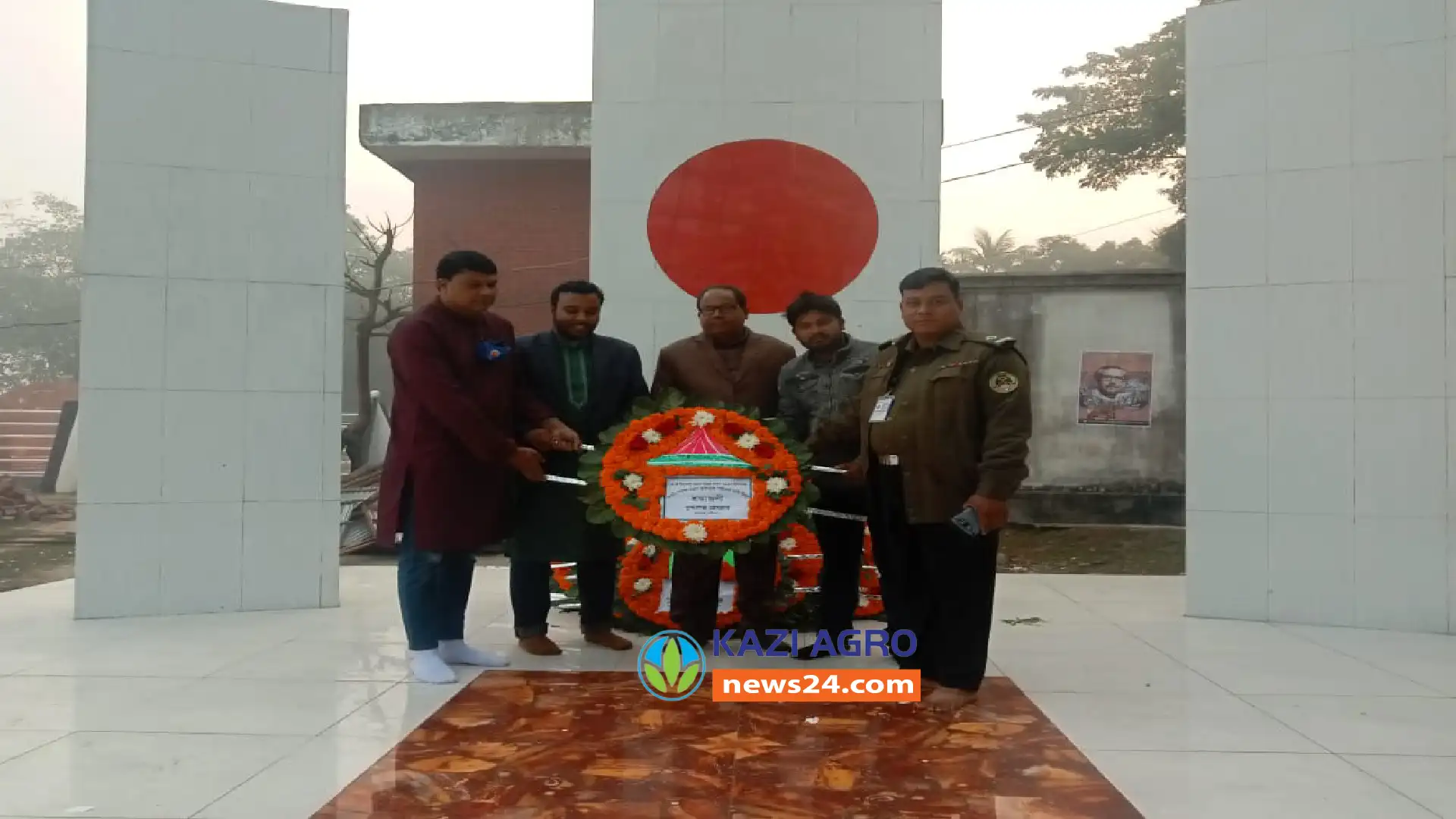 মহান বিজয় দিবসে সুন্দরগঞ্জ প্রেসক্লাবের শ্রদ্ধা