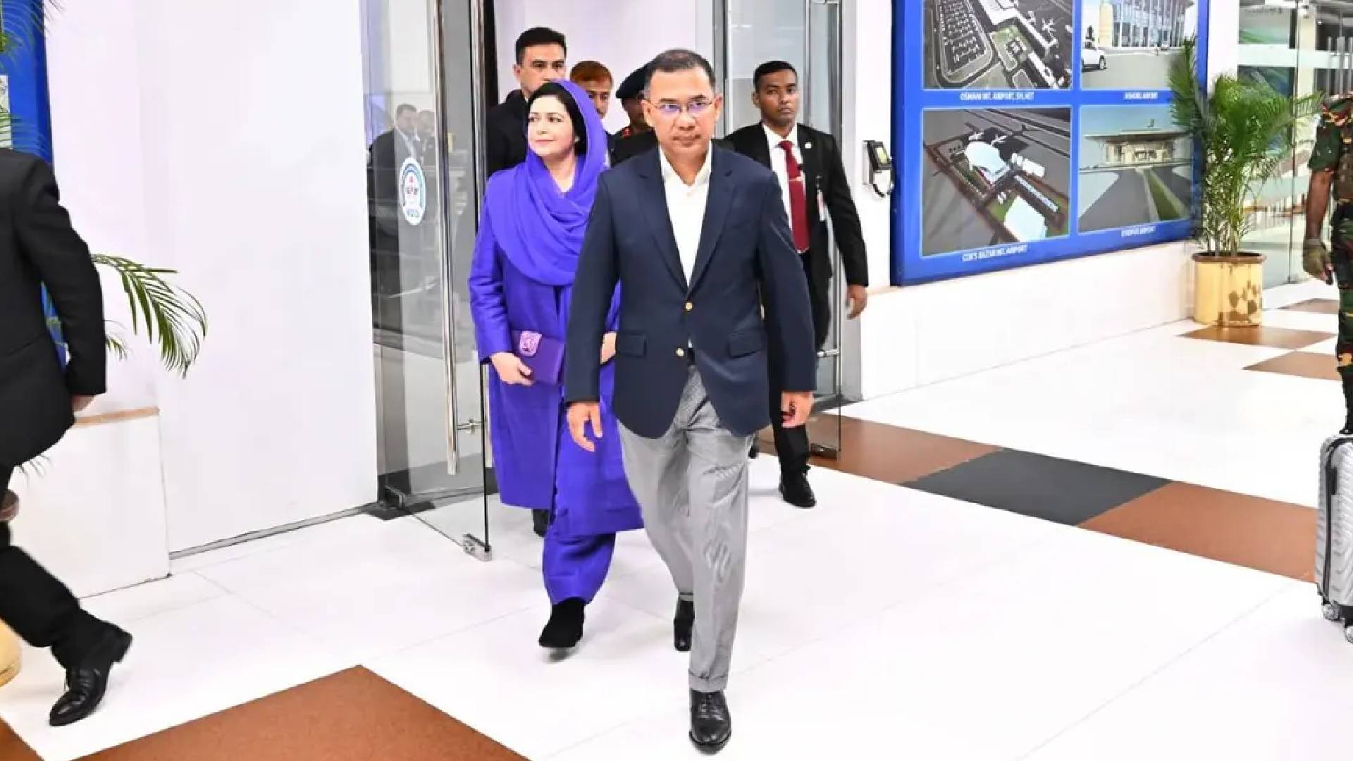যুক্তরাষ্ট্রের পথে প্রধানমন্ত্রী তারেক রহমান