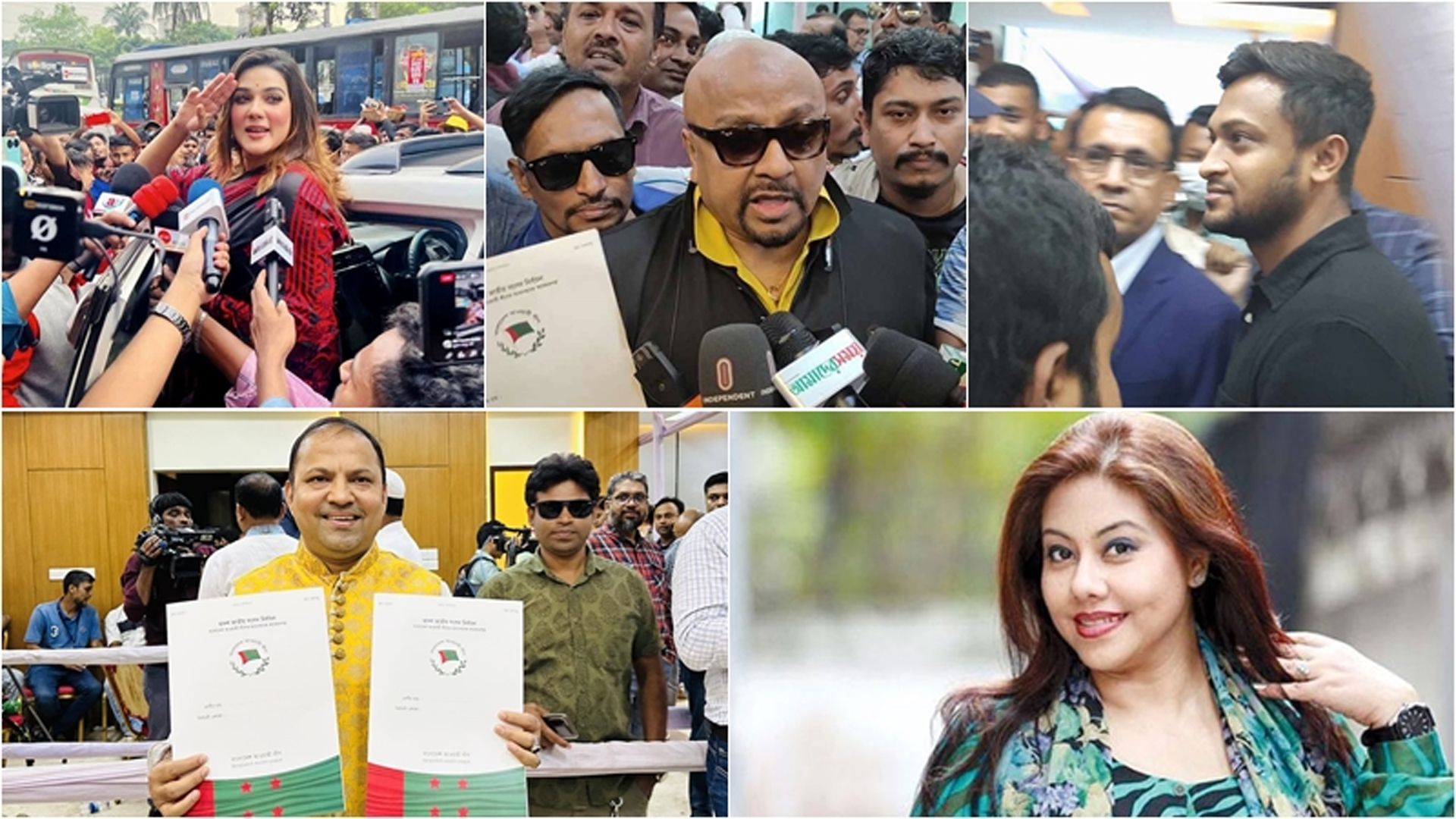 রাজনীতির মাঠে যেসব তারকারা!