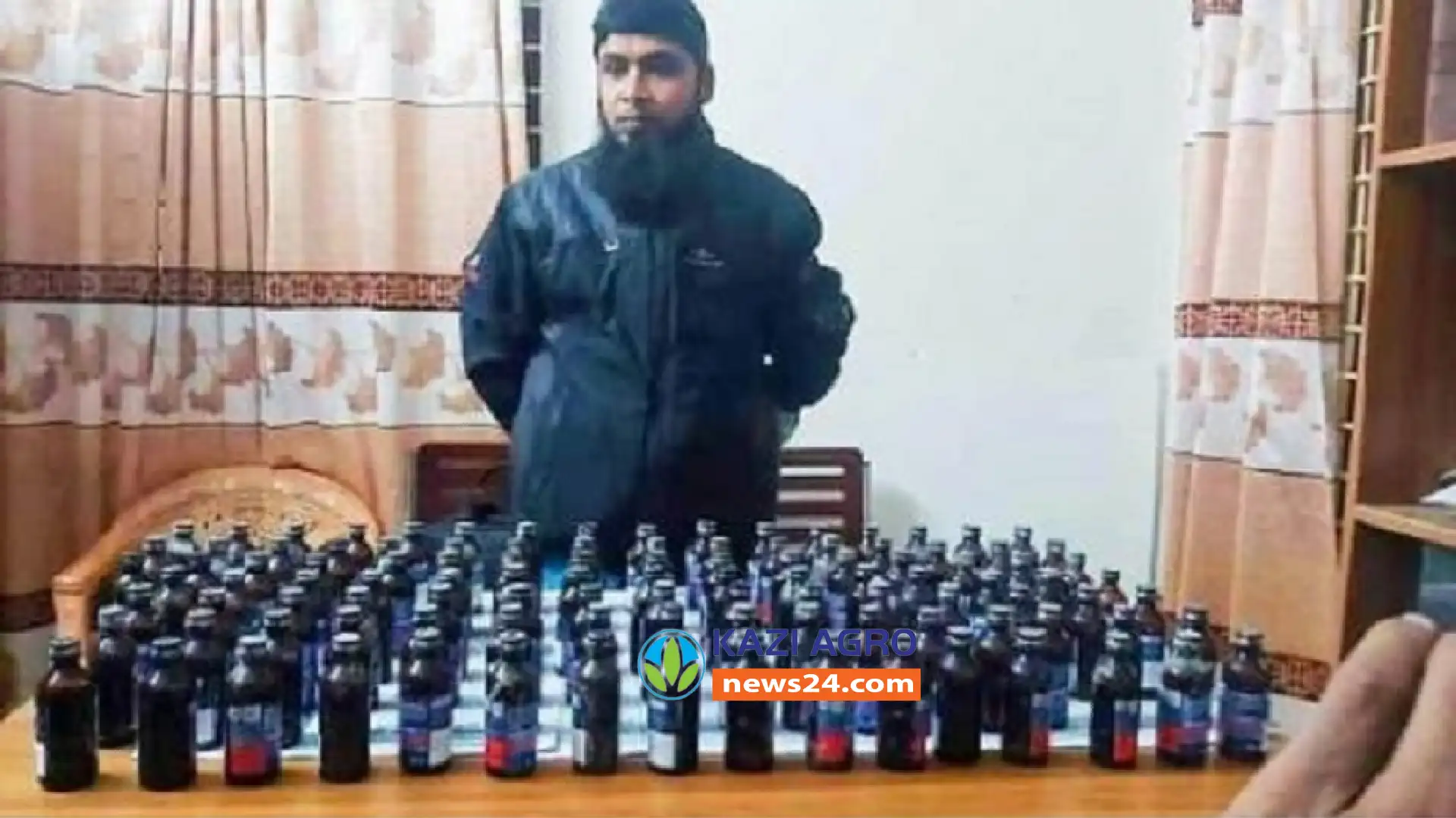 রাজশাহীতে ১১০ বোতল ফেনসিডিলসহ বাস কাউন্টার মাষ্টার গ্রেফতার