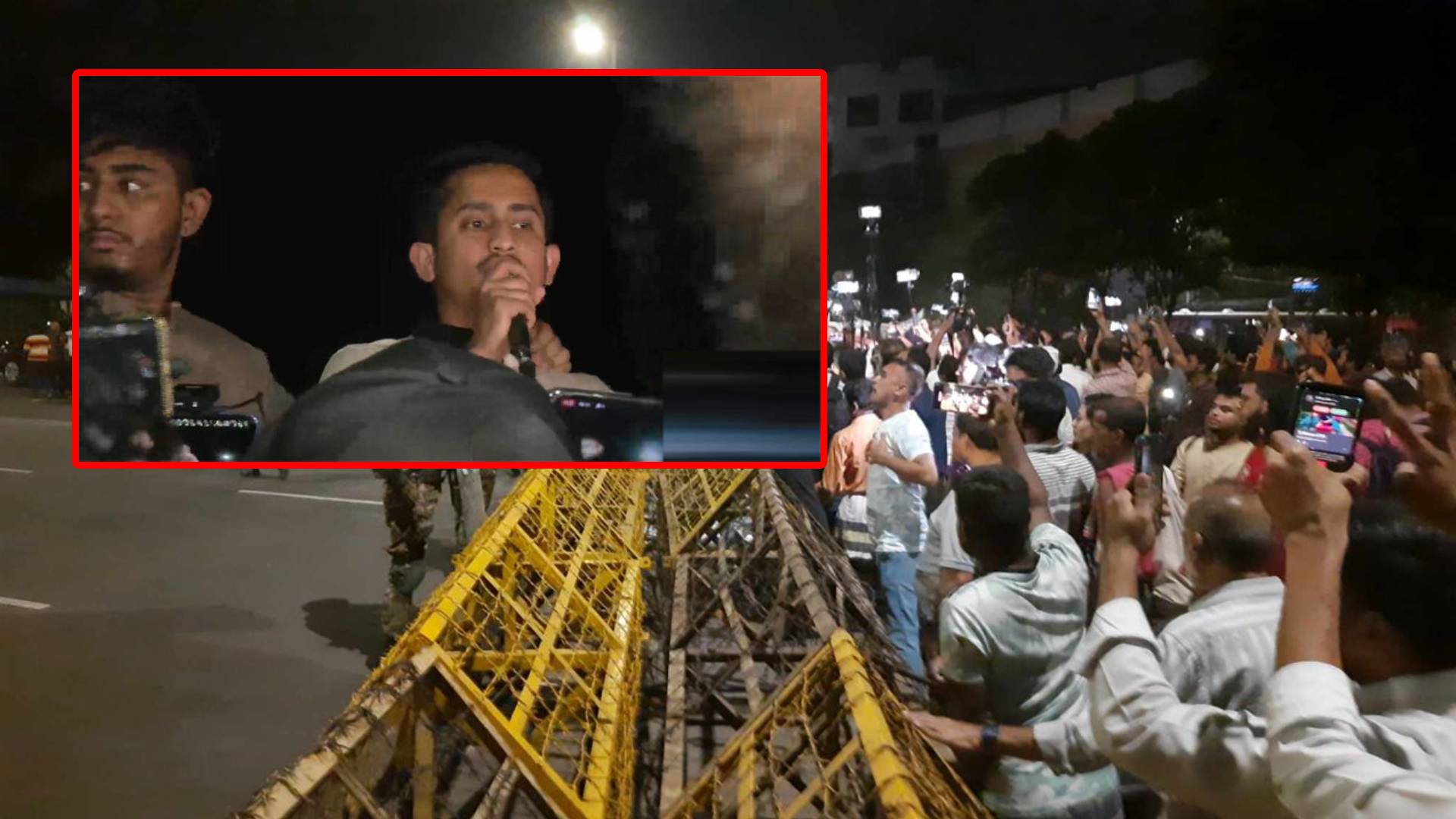 রাষ্ট্রপতির পদত্যাগ দাবি সমন্বয়কদের আশ্বাসে বঙ্গভবন এলাকা ছাড়ছেন বিক্ষুব্ধরা