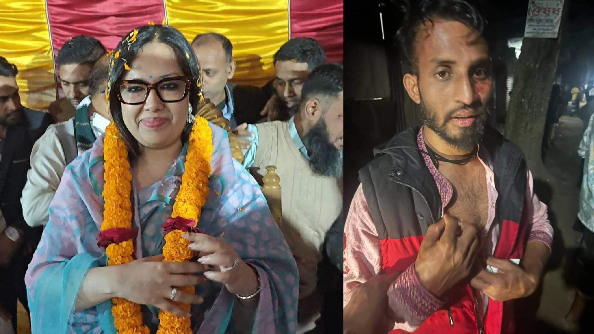 রুমিন ফারহানার প্রোগ্রামে হট্টগোল আহত ১০