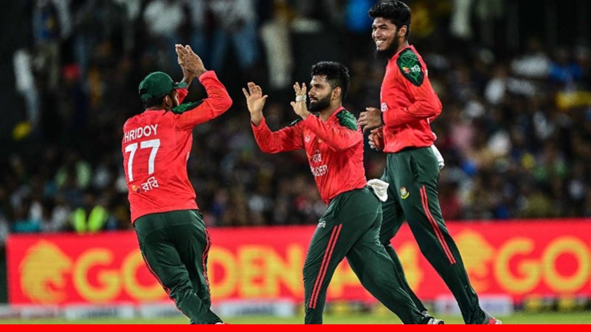 লঙ্কানদের ধসিয়ে বড় জয়ে সিরিজে ফিরল বাংলাদেশ