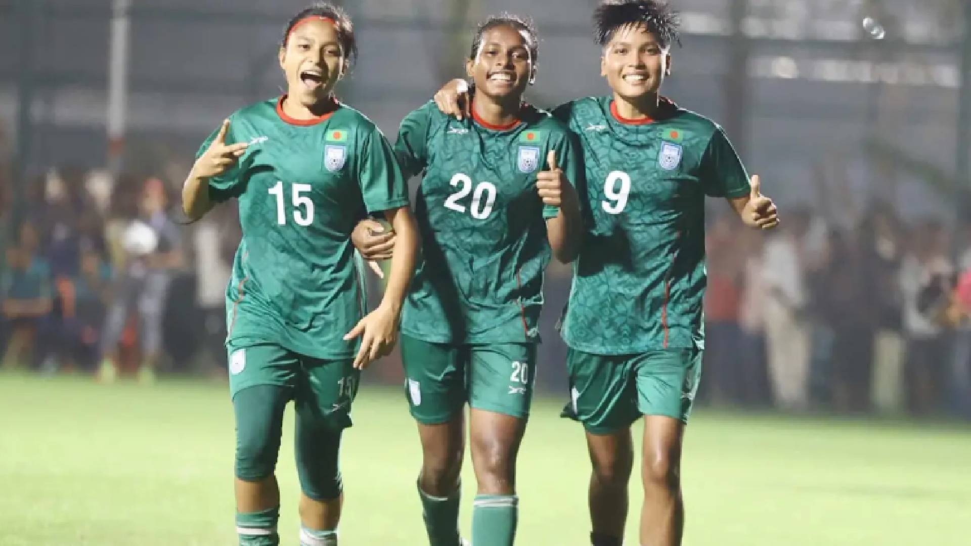 শান্তির হ্যাটট্রিকে দুই ভেন্যুর ম্যাচে বাংলাদেশের দুর্দান্ত জয়