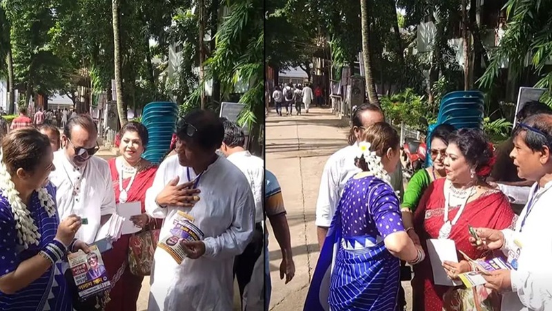 শিল্পী সমিতির নির্বাচন শুরু, ভোট দিচ্ছেন চলচ্চিত্র তারকারা