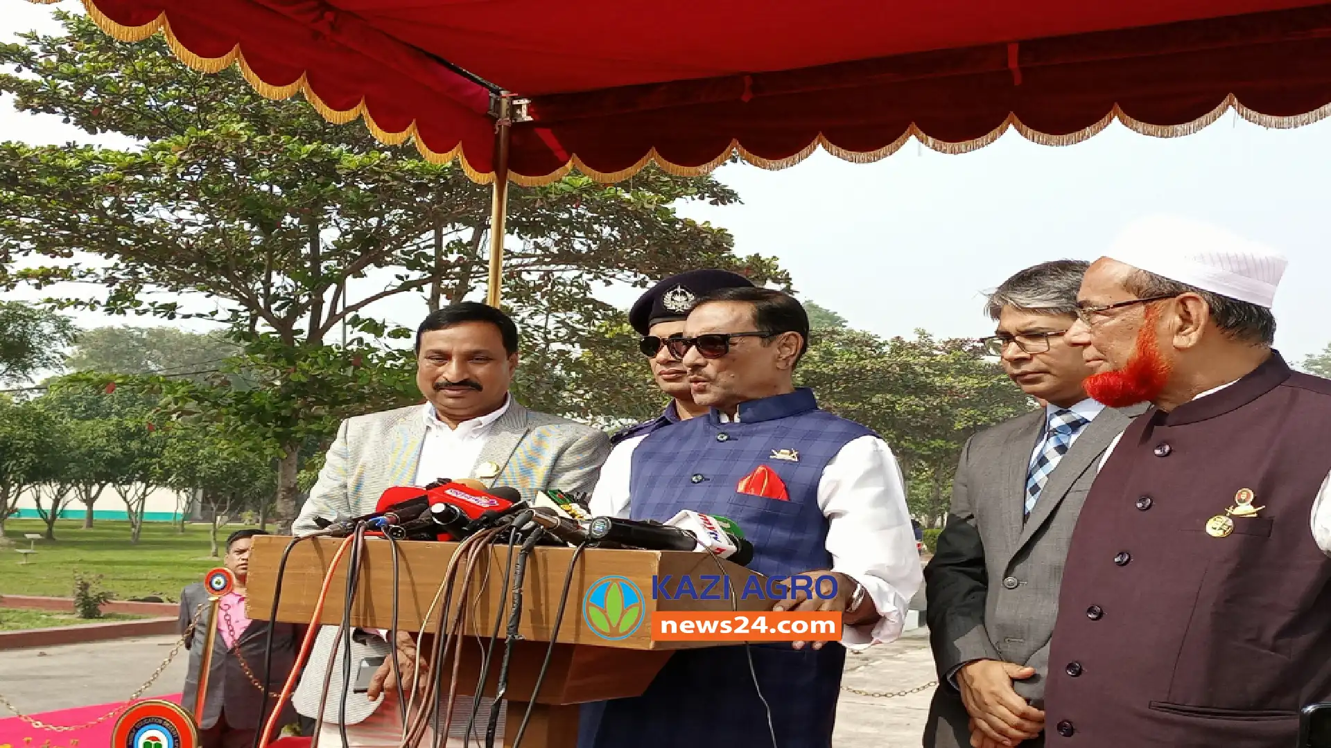 শেখ হাসিনাকে হটাতে অতিবাম ও অতিডান মিলেমিশে একাকার - ফেনীতে ওবায়দুল কাদের
