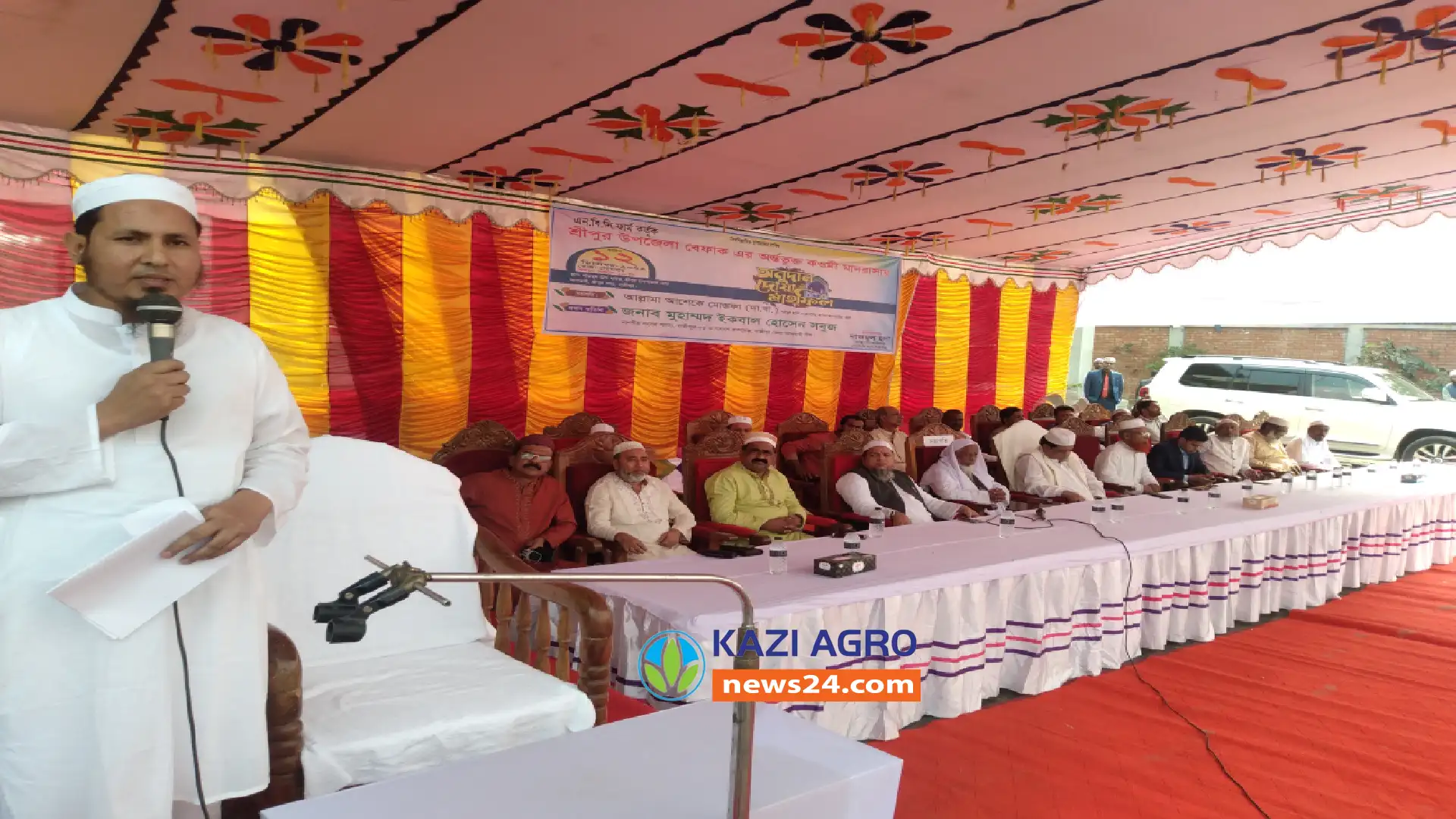 শ্রীপুরে ২১৫টি কওমি মাদ্রাসায় নগদ অর্থ প্রদান