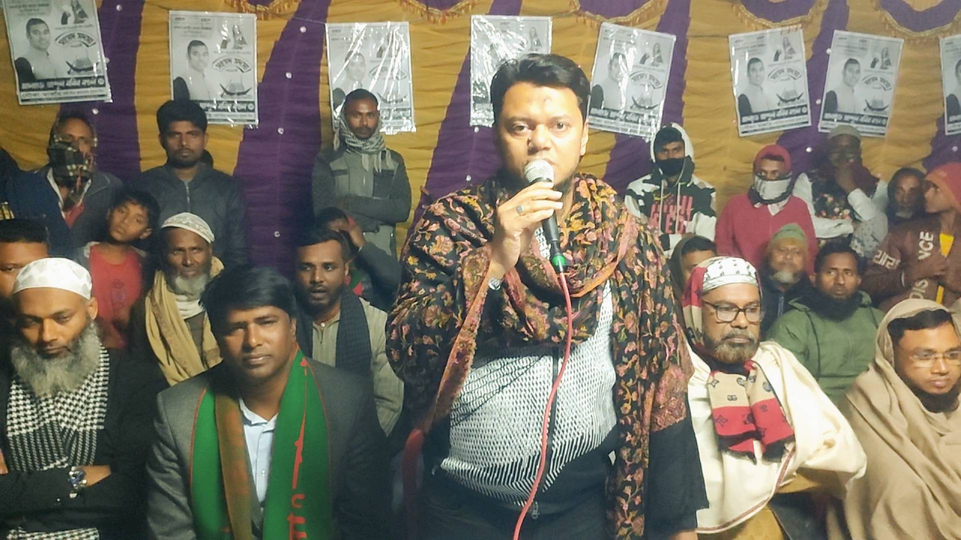সদিয়া চাঁদপুর ইউনিয়নে আলহাজ্ব আব্দুল মমিন মন্ডল এর নির্বাচনী পথসভা