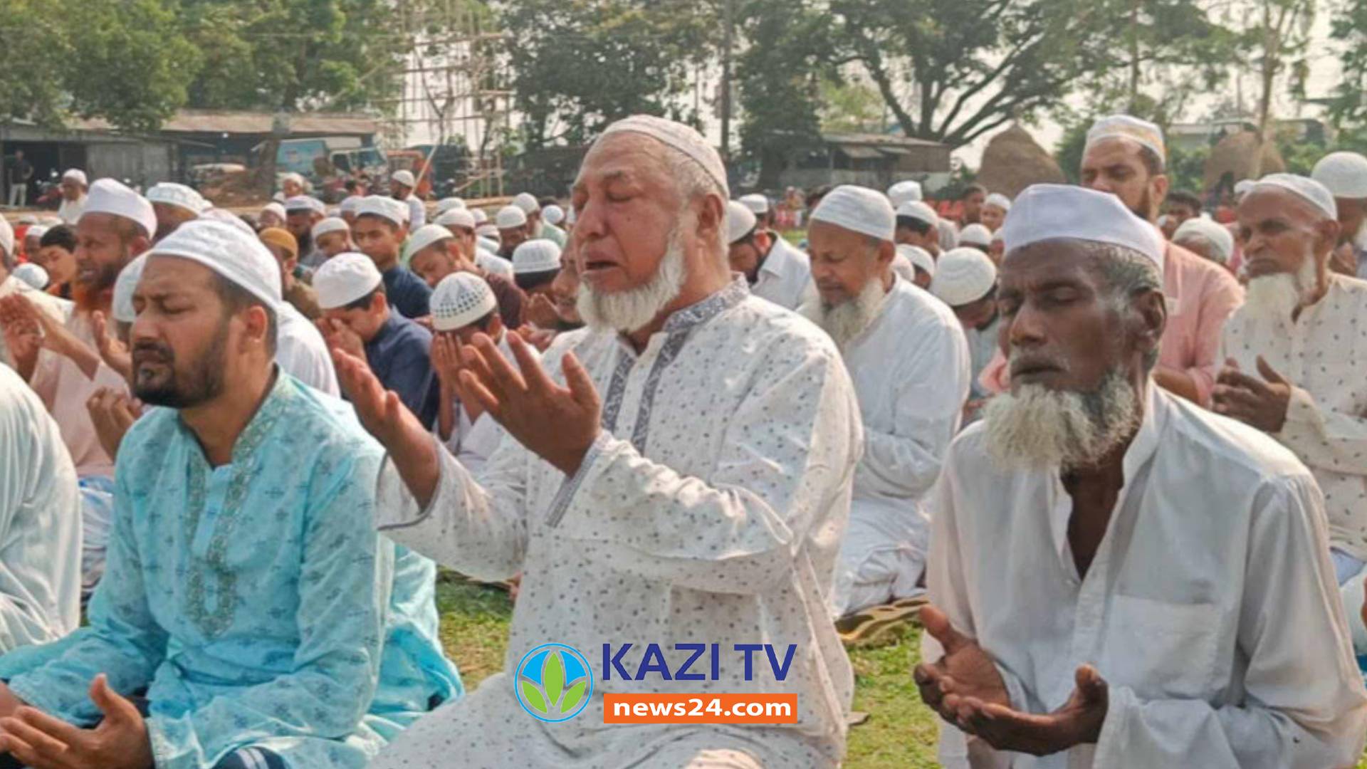 সরাইলে ইসতিসকার নামাজ আদায়