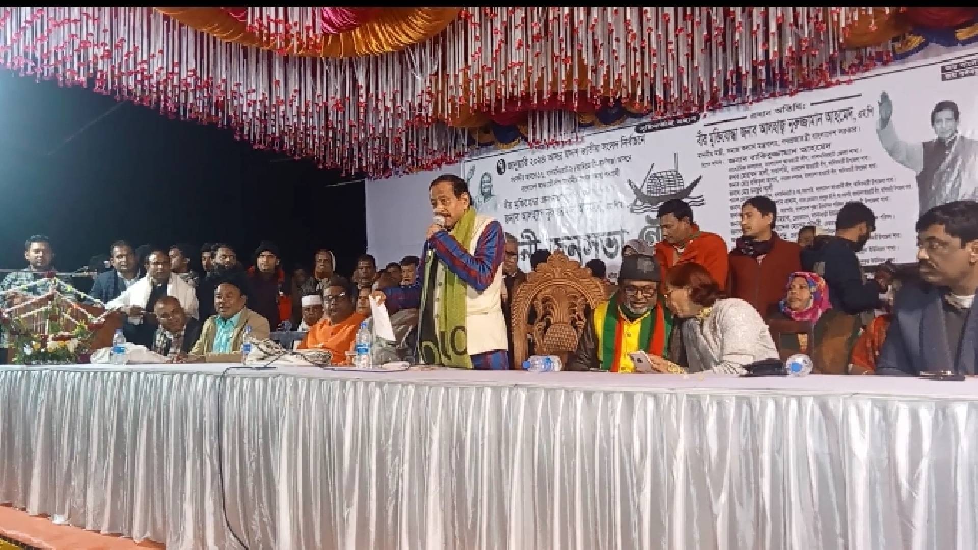 সাপ্টিবাড়ী ইউনিয়নে আওয়ামী লীগের জনসভা হরিদাস উচ্চ বিদ্যালয়ে মাঠে অনুষ্ঠিত হয়েছে