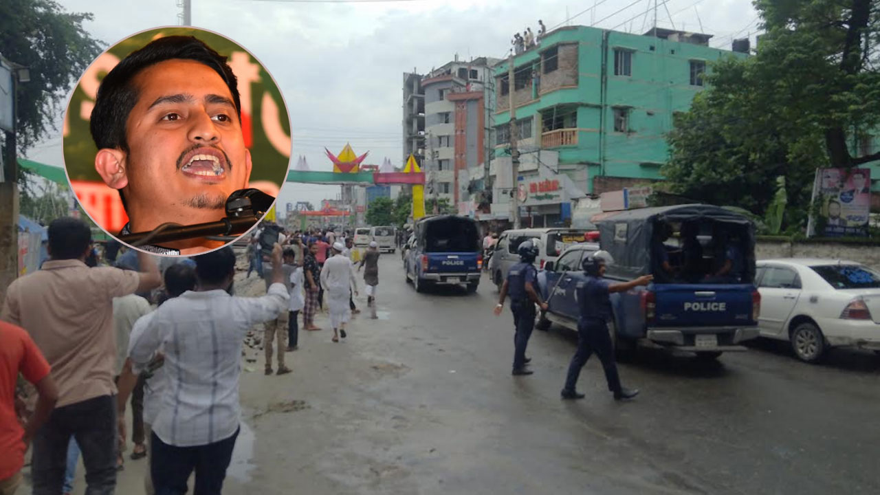 সারা বাংলাদেশের মানুষ গোপালগঞ্জে ছুটে আসুন, ফেসবুকে লিখলেন সারজিস