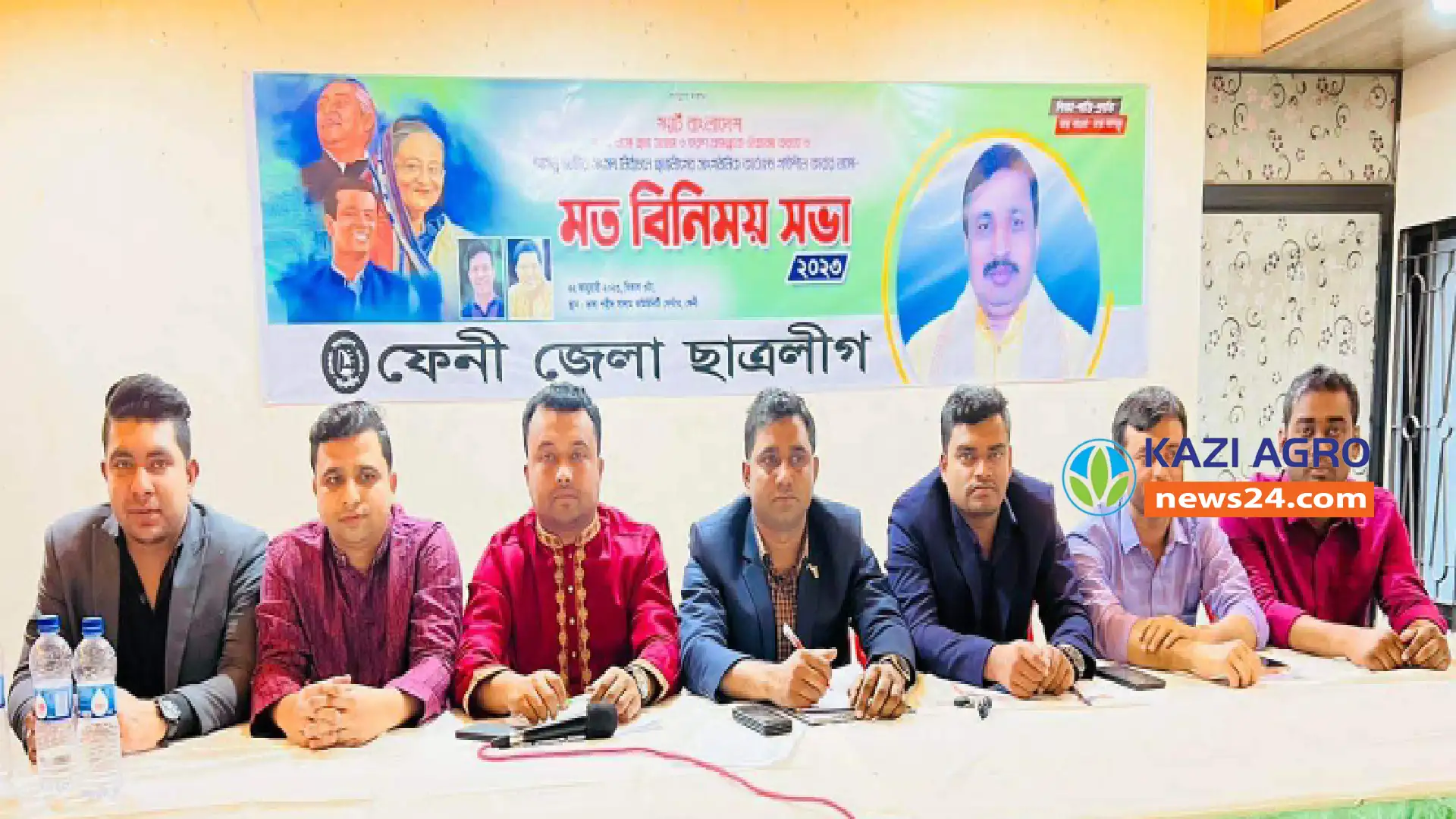 স্মার্ট বাংলাদেশ বিনিমার্ণে ও সাংগঠনিক গতিশীলতা বৃদ্ধিতে ফেনীতে ছাত্রলীগের মতবিনিময় সভা