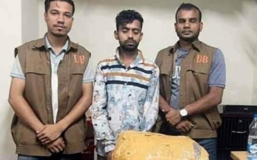 হবিগঞ্জে ০৬ কেজি গাঁজাসহ মাদক ব্যবসায়ী গ্রেফতার