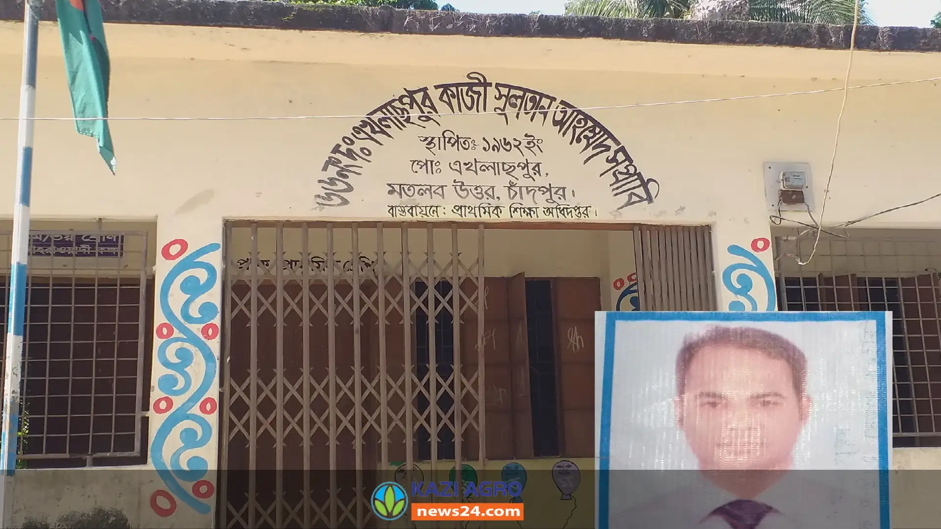 ৬৬নং এখলাছপুর সরকারি প্রাথমিক বিদ্যালয় বিনা অনুমতিতে বিদেশ সফরে শিক্ষক